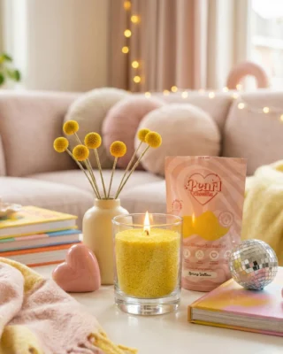 Instagram post from pearlcandles.nl. This post is in position 3.