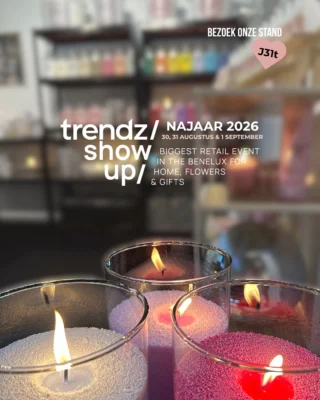 Instagram post from pearlcandles.nl. This post is in position 4.