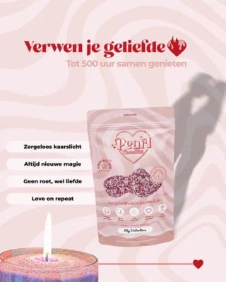Instagram post from pearlcandles.nl. This post is in position 5.